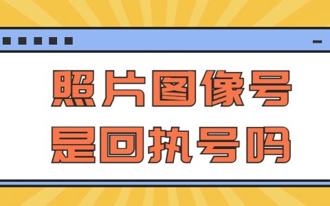 照片图像号是回执号吗